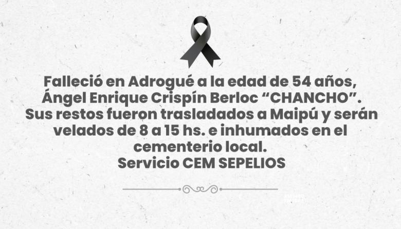 Necrológicas