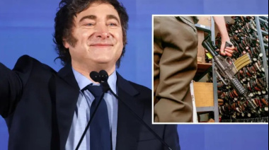 Milei avala por decreto la compra de armas semiautomáticas para civiles
