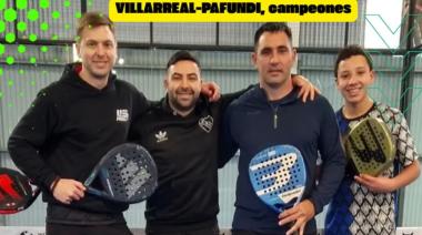 Pafundi y Villarreal se consagraron campeones en Mar del Plata