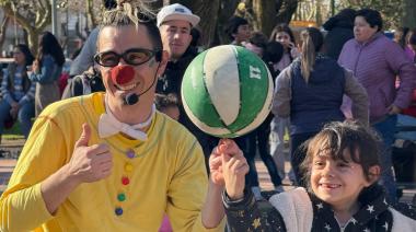 El Municipio festejó el Día del Niño en la Plaza San Martín