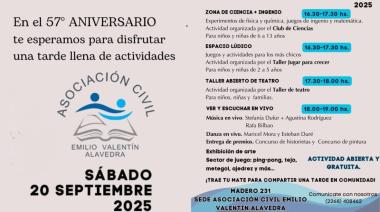 Una jornada cultural, educativa y recreativa para celebrar la historia de la Asociación Civil en Maipú