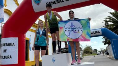 Silvana Calderón se destacó en la carrera de 10K en General Lavalle
