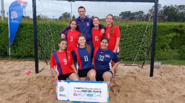 Handball playa femenino: tres categorías de Maipú clasificaron a la Final Provincial