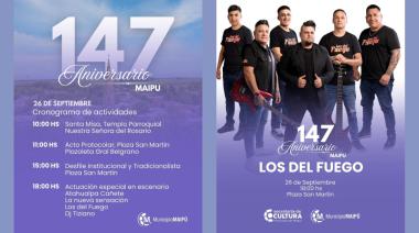 La ciudad celebra un nuevo aniversario con música y actividades en la Plaza San Martín