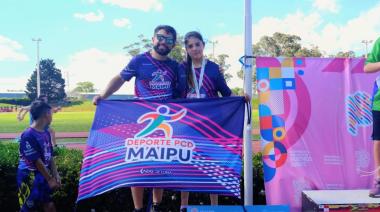 Pilar Amigorena se quedó con la medalla de plata en atletismo PCD