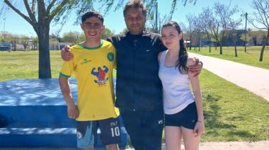 Mora Salido Coudannes y Nahuel Vergara clasificaron a la final provincial en resistencia 10K