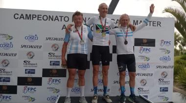 El maipuense obtuvo la medalla de plata en la prueba de ruta y se prepara para el Campeonato Argentino en Mar del Plata