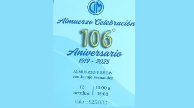 El Club Independiente celebra sus 106 años con almuerzo y show en vivo