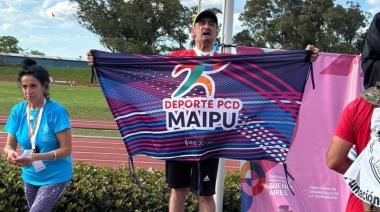 Mariano Vivas ganó la medalla de plata en atletismo PCD
