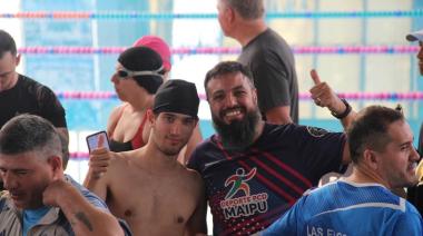 Genaro Iacuzzi obtuvo la medalla de oro en Natación PCD