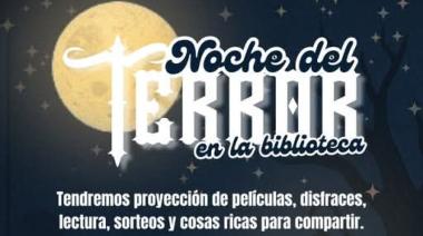 La Biblioteca  Popular Municipal Juan Jose Elizondo invita a participar de la “Noche del Terror”