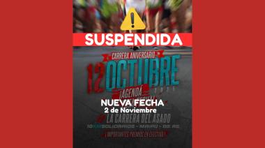Se reprograma la “Carrera del Asado” para el 2 de noviembre