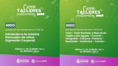 Cierre de los Talleres Culturales 2025