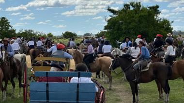 El Delegado de Santo Domingo, Mariano Landin, destacó el éxito de la quinta Cabalgata y el trabajo conjunto de la comunidad