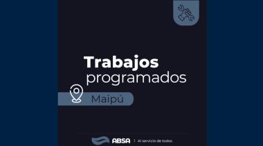 Trabajos programados interrumpirán el suministro de agua en Maipú