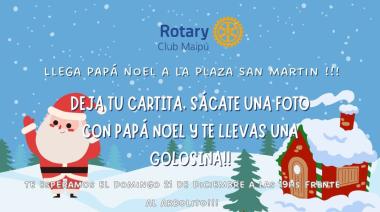 Rotary de Maipú invita a conocer a Papá Noel en su nuevo trineo este fin de semana