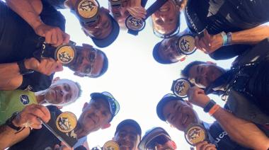 Experiencias y desafíos del grupo Los Guerreros en El Cruce , la carrera realizada en Villa La Angostura