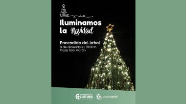 Se realizará el tradicional encendido del Árbol Navideño
