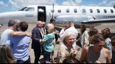 Humming Airways realizó su primer vuelo oficial y Villa Gesell recupera la conectividad aérea
