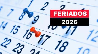 El Gobierno oficializó el calendario de feriados 2026 con 12 fines de semana largos