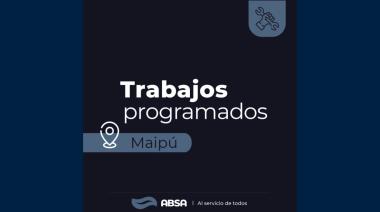 Trabajos programados en la red de agua