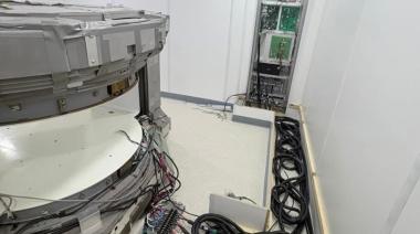 Avanza la instalación del resonador magnético en el Hospital Municipal