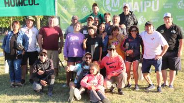 Se realizó el concurso de pesca en la Laguna Kakel Huincul