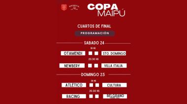 La Copa Maipú vive un fin de semana clave con cruces decisivos en cuartos de final