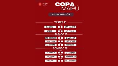 Se pone en marcha la Copa Maipú con una intensa programación de partidos