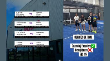 Se disputó un torneo Suma 12 en el complejo Paddle Point de Pirán dónde participaron parejas maipuenses.