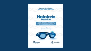 Abrieron las inscripciones para las actividades en el Natatorio Municipal