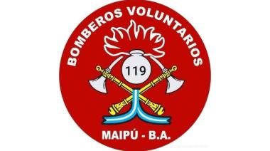 Bomberos Voluntarios de Maipú intervienen en incendio de pastizales en el camino a Labardén