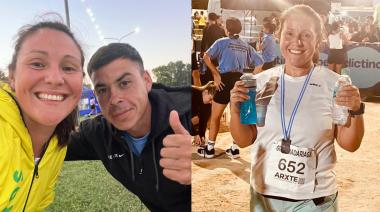 Los Guerreros dijeron presente en las 5 Millas Nocturnas de Madariaga