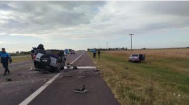 Murió un joven de Castelli en un choque frontal en la Autovía 2