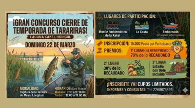 Gran Concurso de Tarariras en Laguna Kakel Huincul