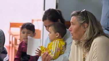 Reunión con familiares en el Jardín Maternal “Estrellitas”