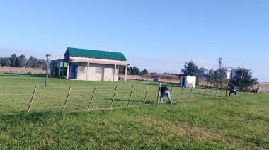 Avanzan trabajos de mejora en el cementerio de Las Armas