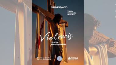 Viernes Santo en comunidad: celebraciones y Vía Crucis en Maipú