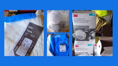 El municipio entregó equipos de protección al personal del cementerio