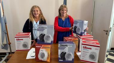 Entregan caloventores al Hospital Municipal en el marco de mejoras en calefacción