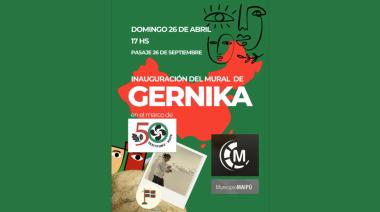 Inaugurarán en Maipú un mural inspirado en el Guernica de Picasso