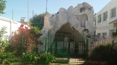 Después de muchos años, volverán a realizar bautismos en la gruta del jardín Pbro Mauro Golé