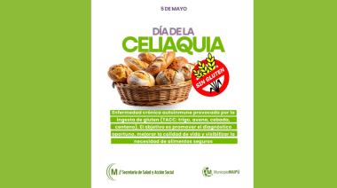 Día de la Celiaquía: jornada para concientizar e invitar a una charla abierta en Maipú