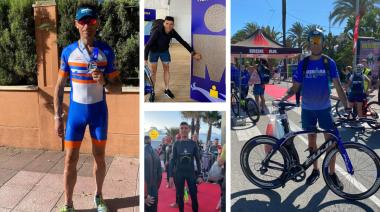 El maipuense Ignacio Odescalchi se prepara para el Ironman 70.3 en España