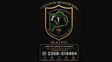 El CPR Maipú recordó su línea de contacto y realizó procedimientos en la zona rural