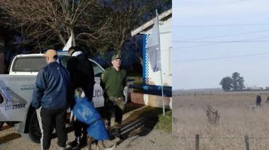 Demoraron a dos personas por caza furtiva en un establecimiento rural de Maipú