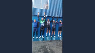 El maipuense Walter Tanzi ganó en la categoría D en la Catedral del Ciclismo