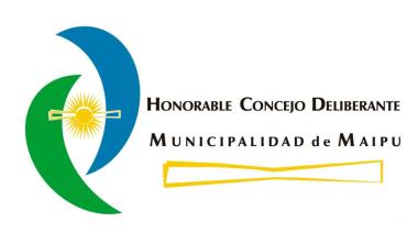 El HCD de Maipú sesionará el próximo lunes con una amplia agenda de proyectos