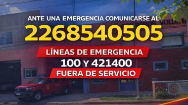 Bomberos de Maipú informan que las líneas 100 y 421400 están fuera de servicio