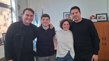 Magdalena Fontana mantuvo una reunión de trabajo con autoridades deportivas de la Provincia